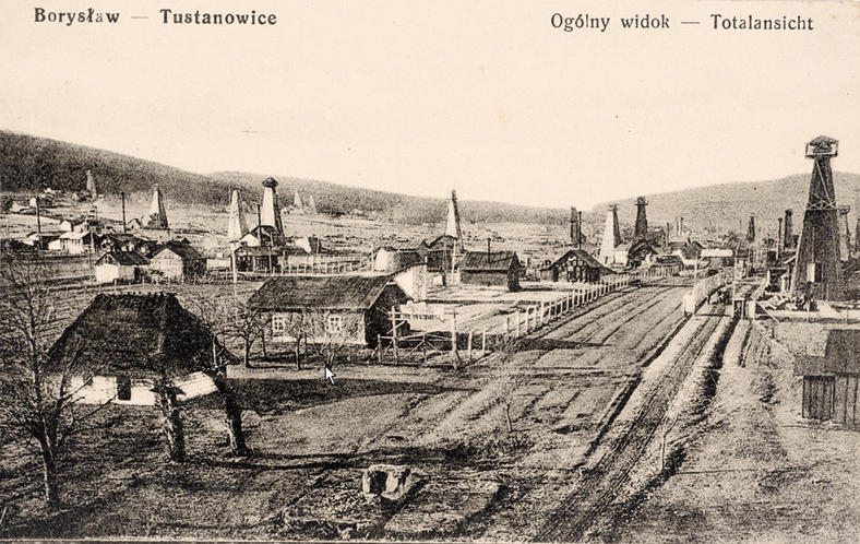 Borysław Tustanowice Widok ogólny 1917